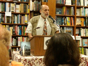 Harvey Silverglate at the Harvard Book Store. (Click on photo for a larger image.)