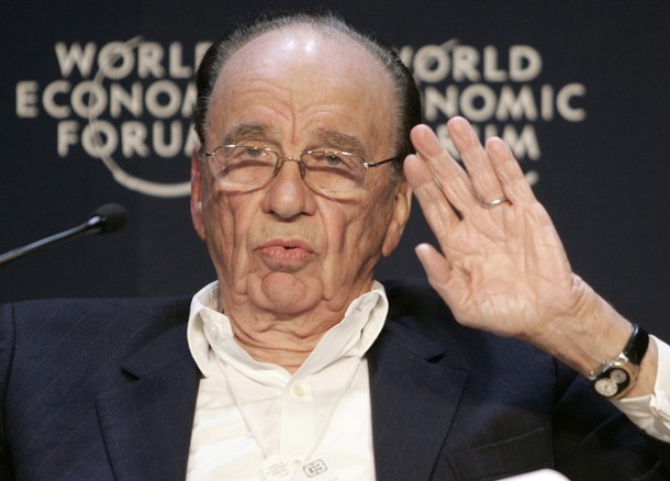 Rupert Murdoch at the 2009 World Economic Forum.