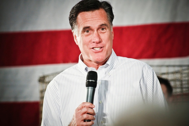 Mitt Romney in 2012. Photo (cc) by Dave Lawrence.